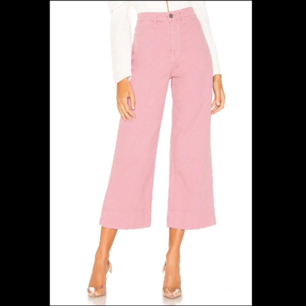 GRLFRND Campbell Crop Wide Leg Jeans NWOT 26